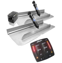 Classic Series Hydraulic Trim Tab Kit with Electronic Indicator Control - EIC Switch - 12V - 6BT-50003-20-00 - 3012EIC - 5000320 - Bennett Marine